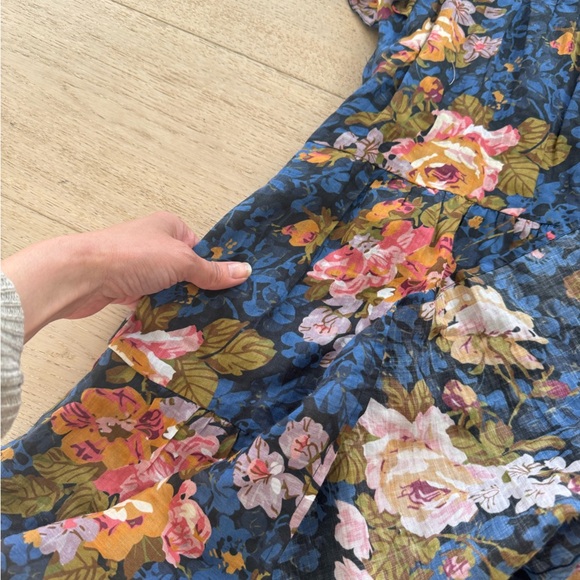 Sea New York Ines Floral Mini Ruffle Dress 2 - Picture 7 of 9